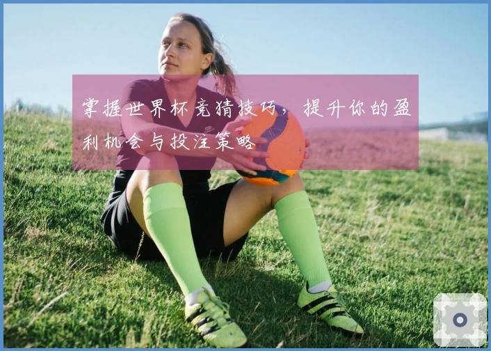 掌握世界杯竞猜技巧，提升你的盈利机会与投注策略
